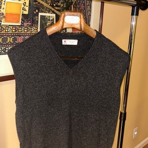 Turnbull and Asser cashmere sweater vest